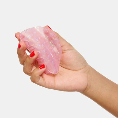 Mini Claw in Iridescent Pink