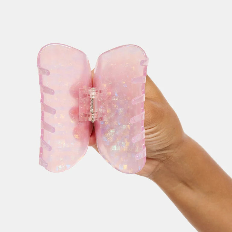 Mini Claw in Iridescent Pink